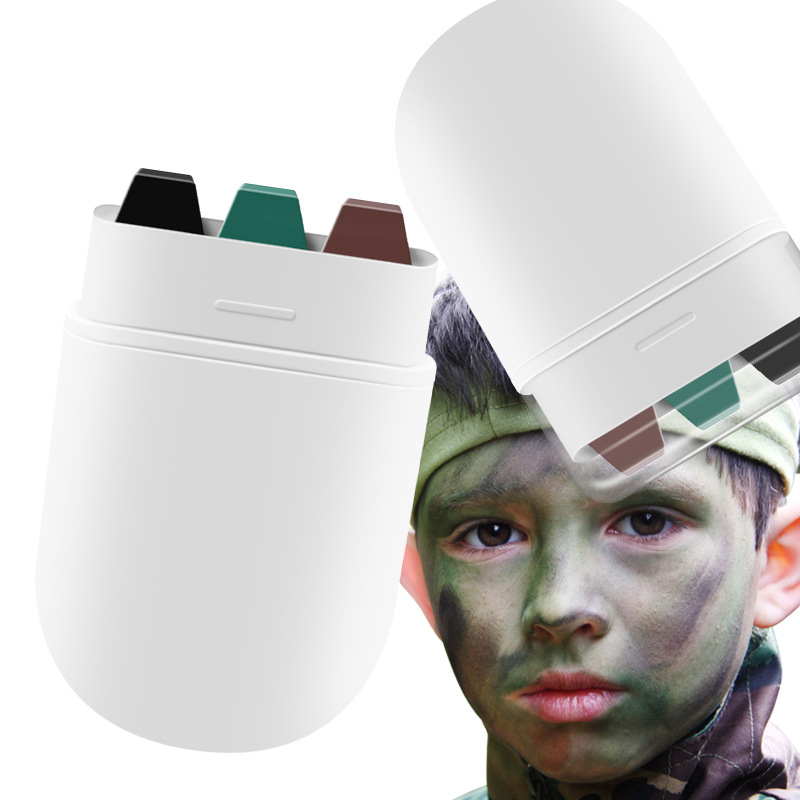 Camo Face Paint - Novo Bastão de Tinta Camuflada para