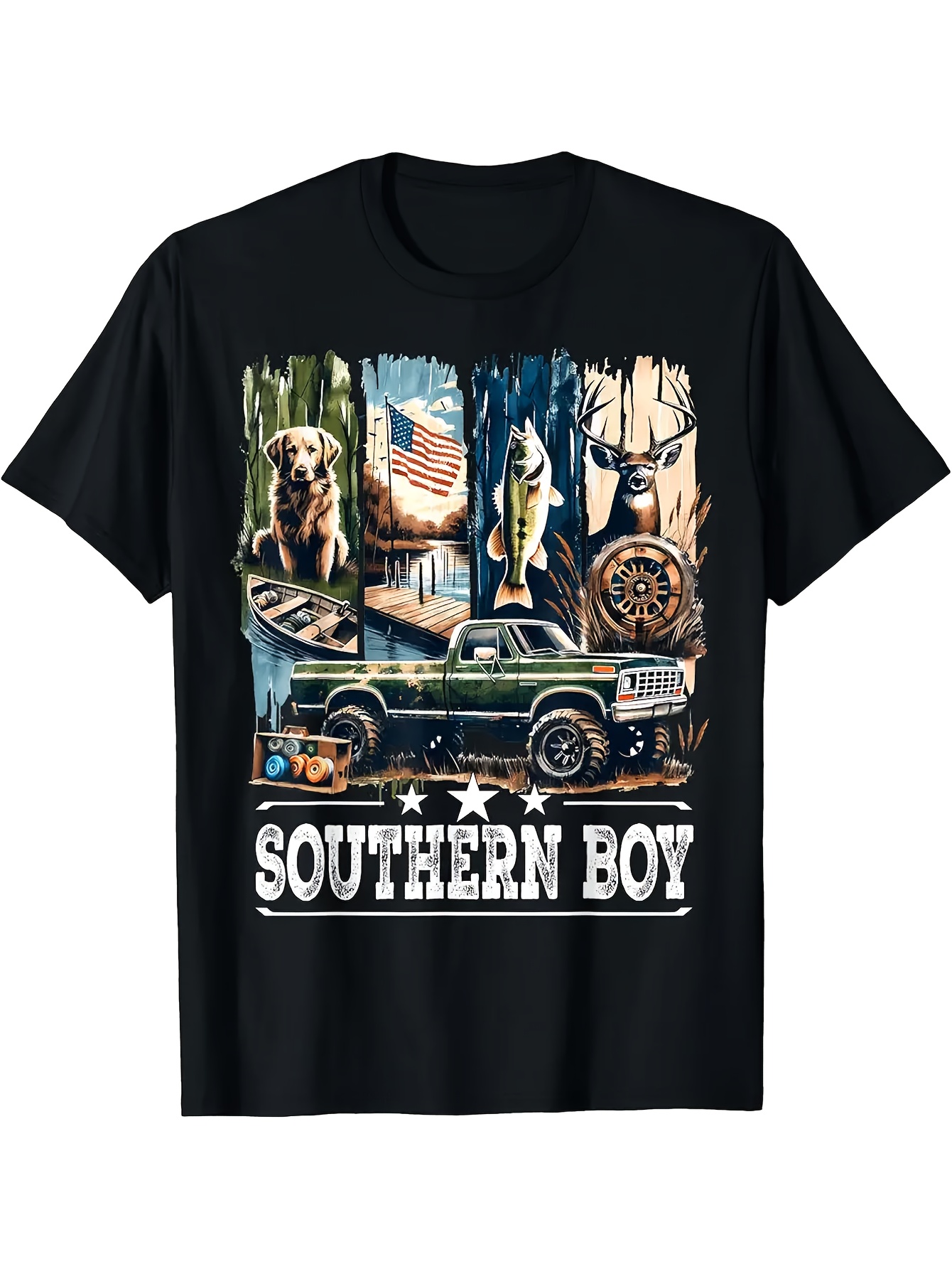 Hunting Outdoor Boys - Camiseta de Caça ao Pato com