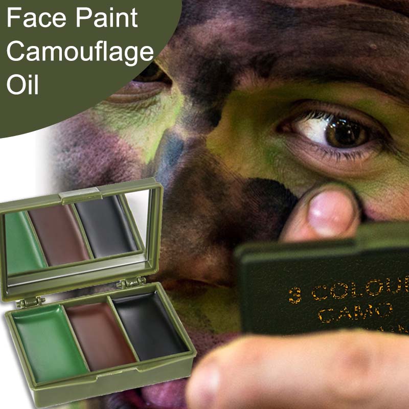 Camo Face Paint - Óleo de Camuflagem para Pintura Facial