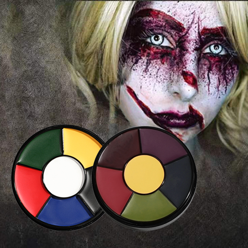 Camo Face Paint - Paleta de maquiagem facial e corporal
