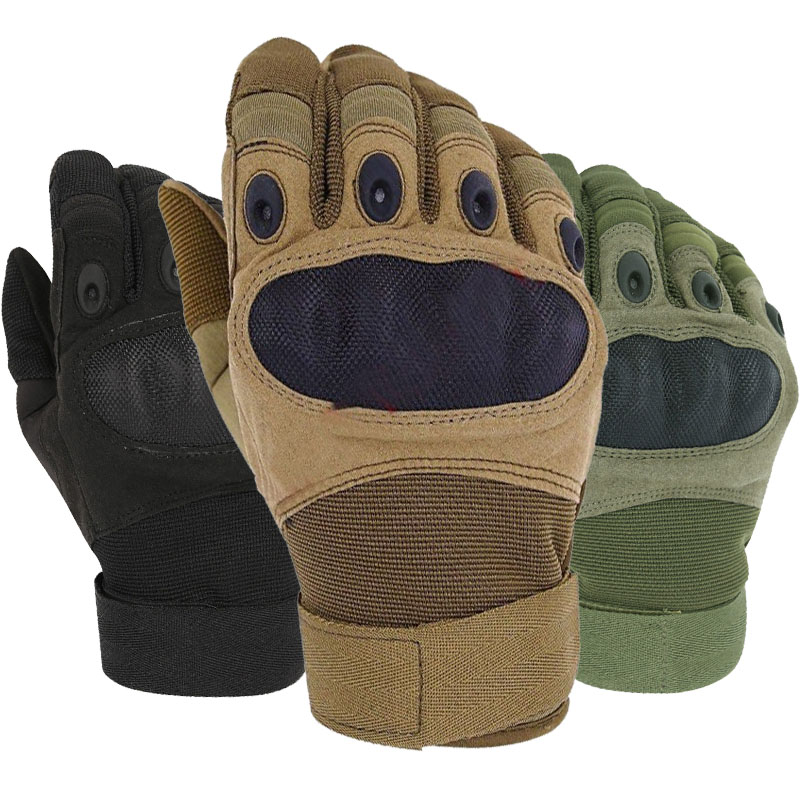 Outdoor Hunting Logo - Luvas Táticas de Dedo Inteiro com