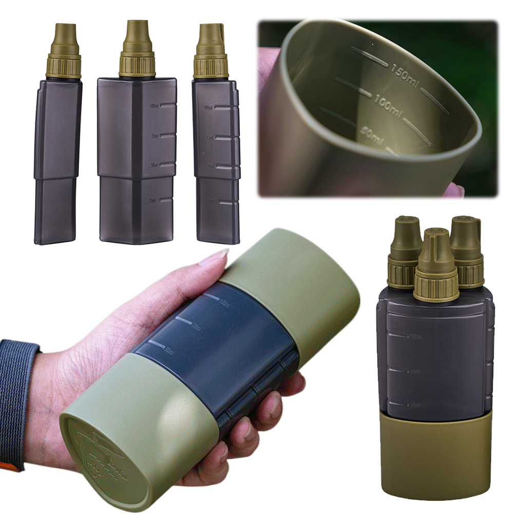 Outdoor Hunting Kitchen - 3 em 1 garrafa dispensadora de