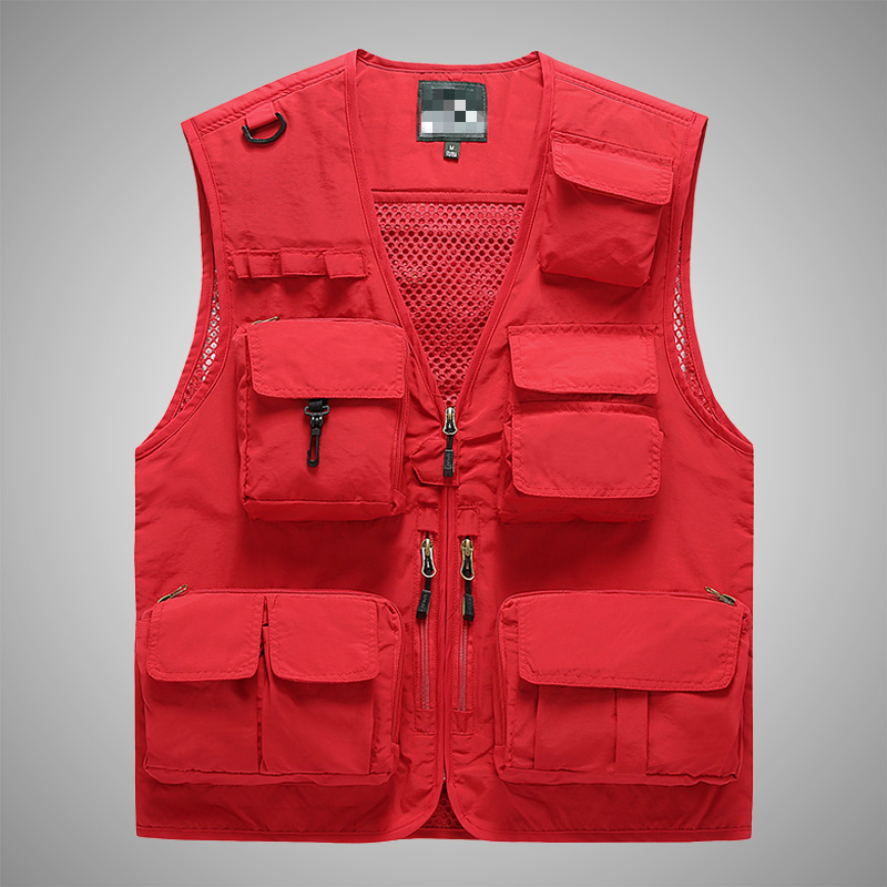 Hunting Outdoor Boys - Verão masculino tático utilitário colete meninos