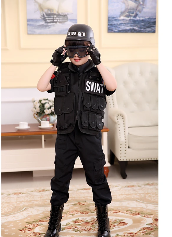 Hunting Outdoor Boys - Halloween 2025 crianças caça militar tático