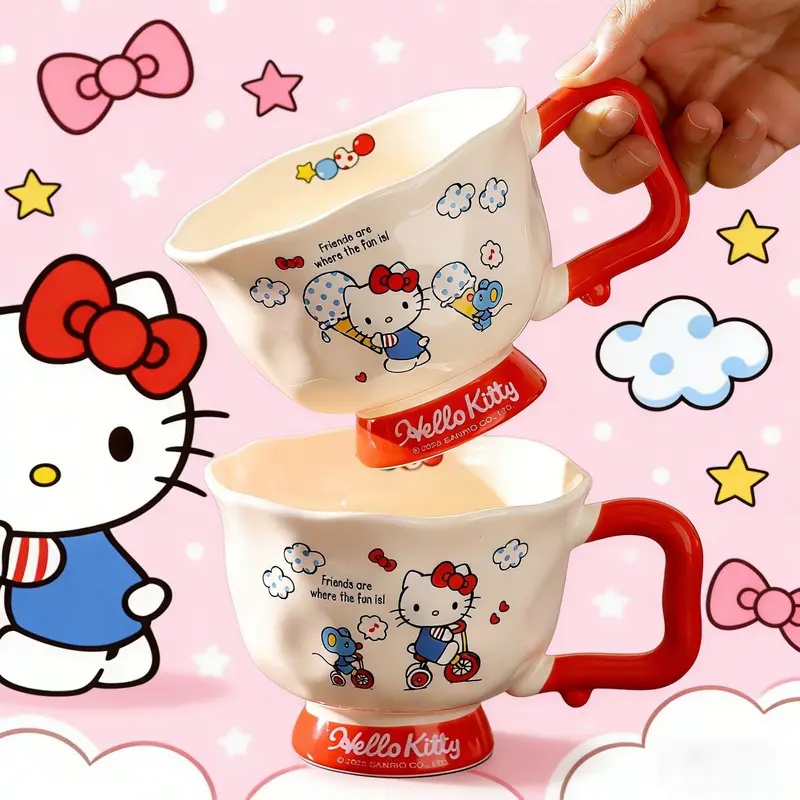 Caneca de Cerâmica Hello Kitty - Outdoor Hunting Kitchen avaliação e preço