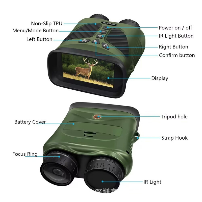 Telescópio Digital de Alta Def - Outdoor Hunting Videos avaliação e preço