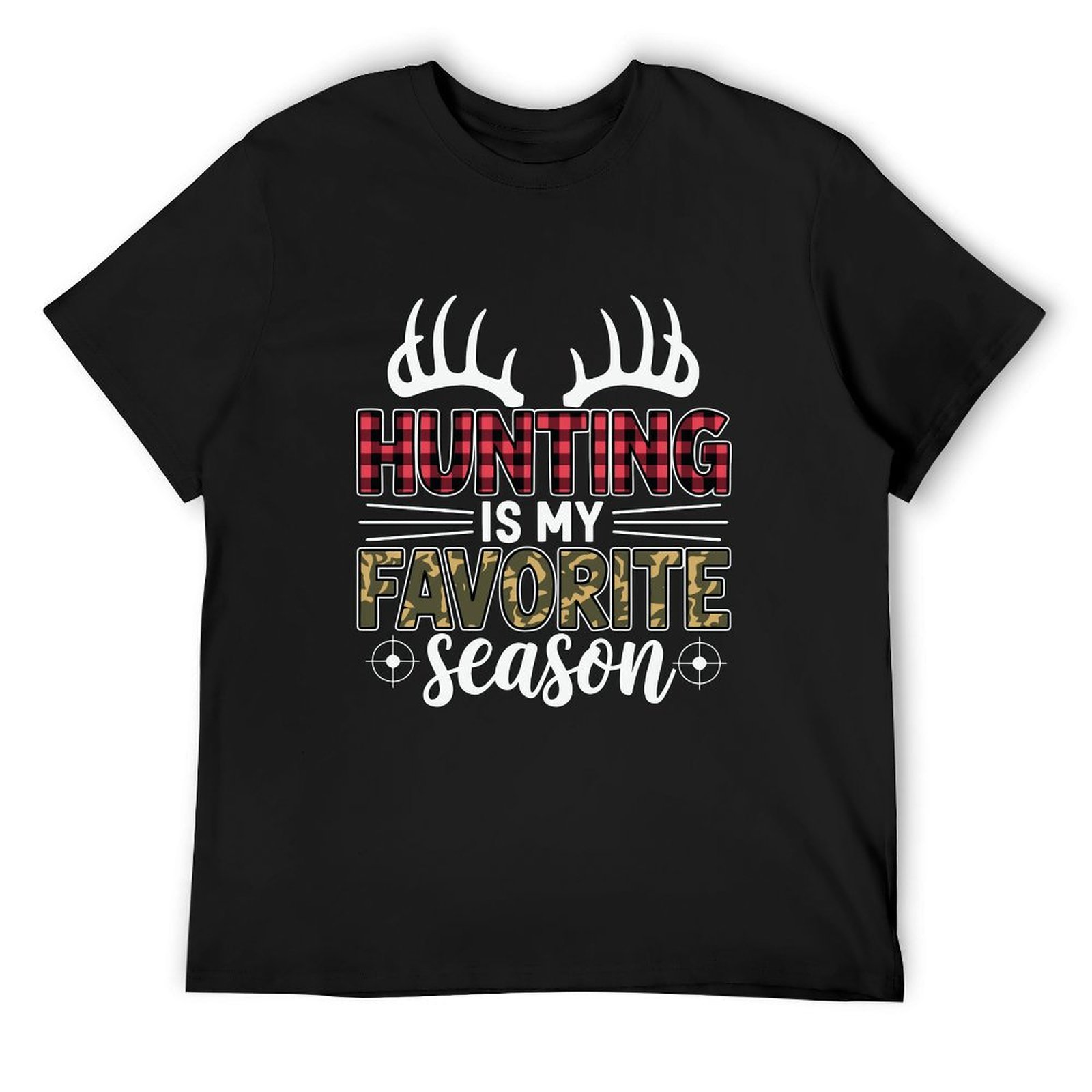 Camiseta de Algodão Preta com  - Hunting Outdoor Boys avaliação e preço