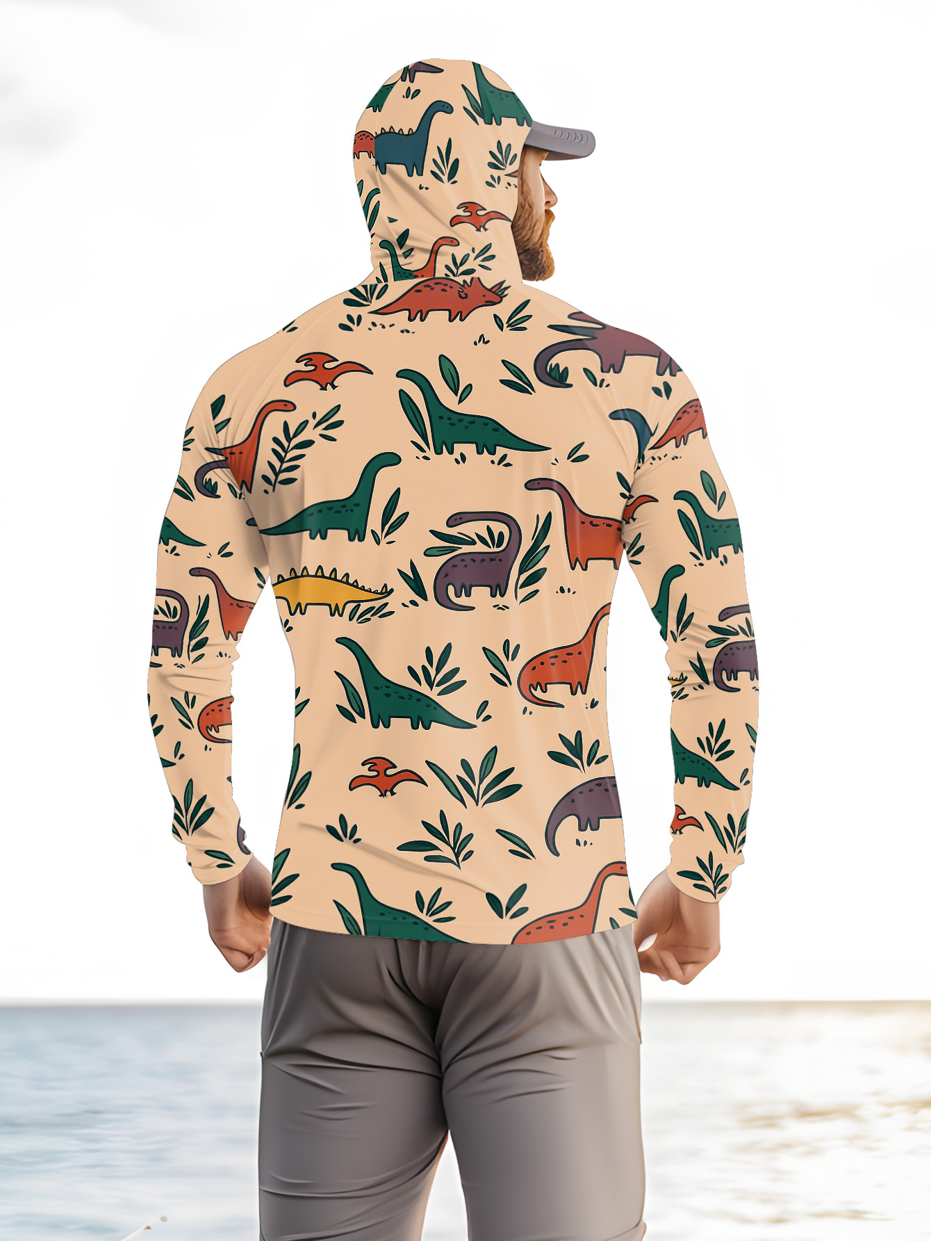 Camiseta com capuz para pesca  - Outdoor Hunting Prints avaliação e preço