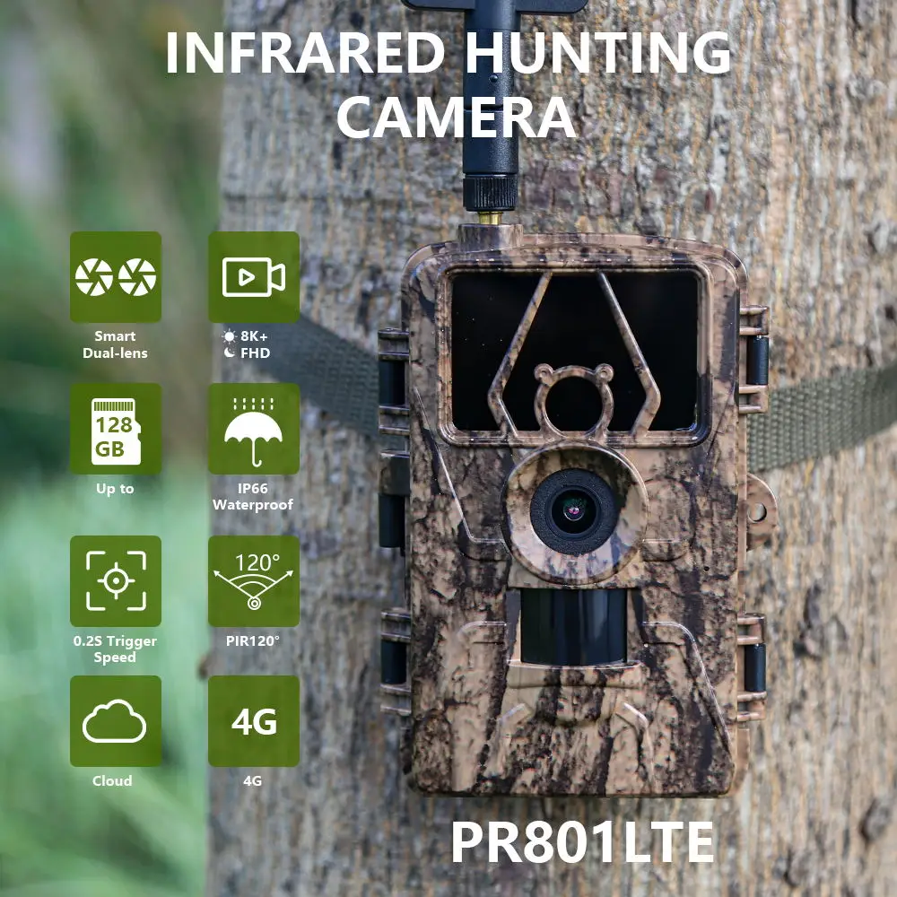 1 pçs hd8k câmera infravermelh - Outdoor Hunting Videos avaliação e preço