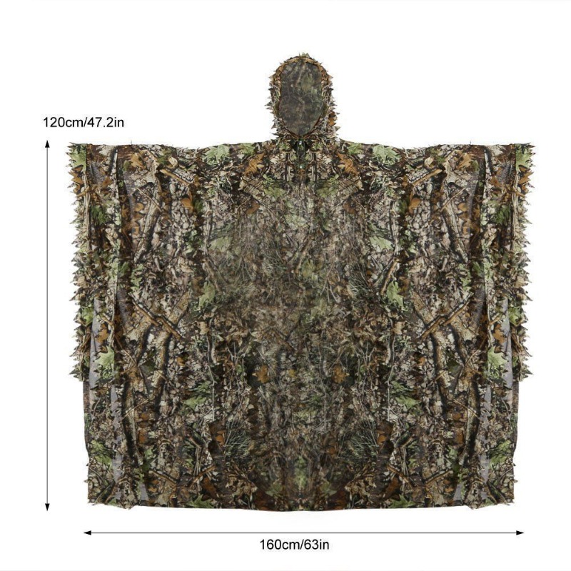 Traje Ghillie Adulto para Exte - Outdoor Hunting Tv avaliação e preço
