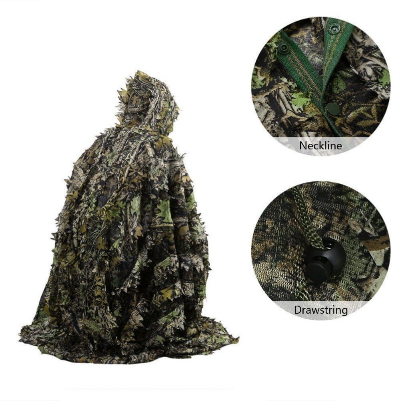 Traje Ghillie Adulto para Exte - Outdoor Hunting Tv avaliação e preço