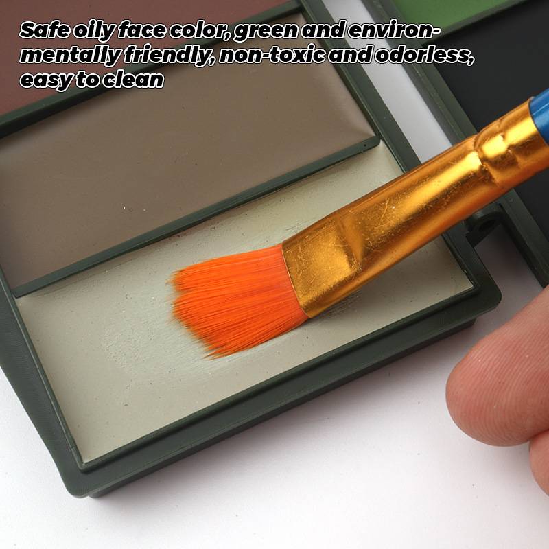 Kit de pintura facial compac d - Camo Face Paint avaliação e preço