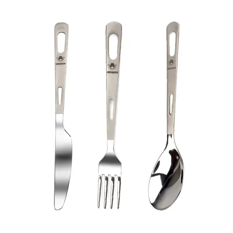 HWZBBEN-Titanium Tableware Set - Outdoor Hunting Kitchen avaliação e preço