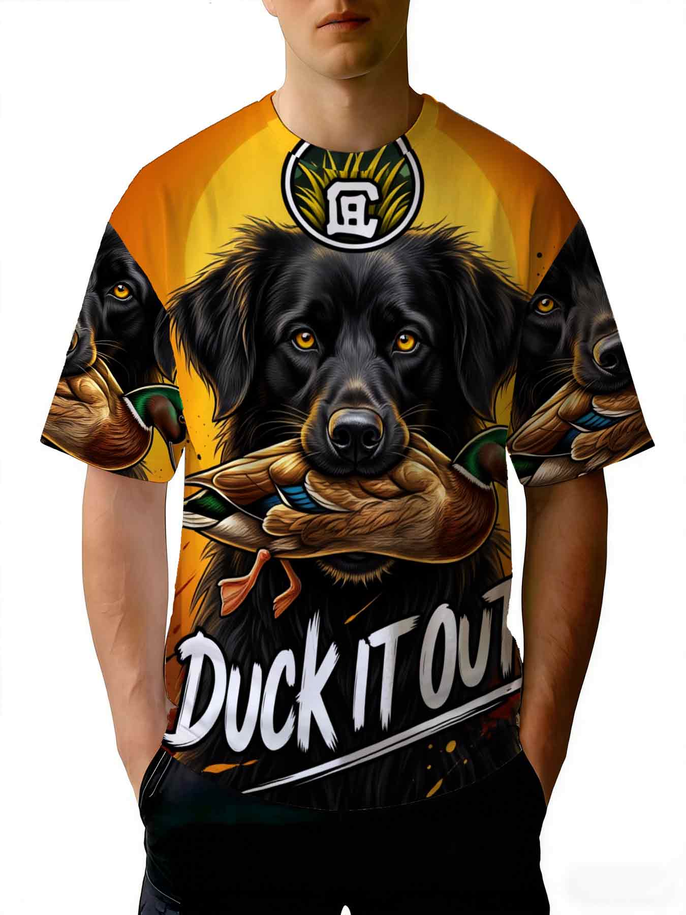 Camiseta Masculina Estampada 2 - Outdoor Hunting Graphic Tees avaliação e preço