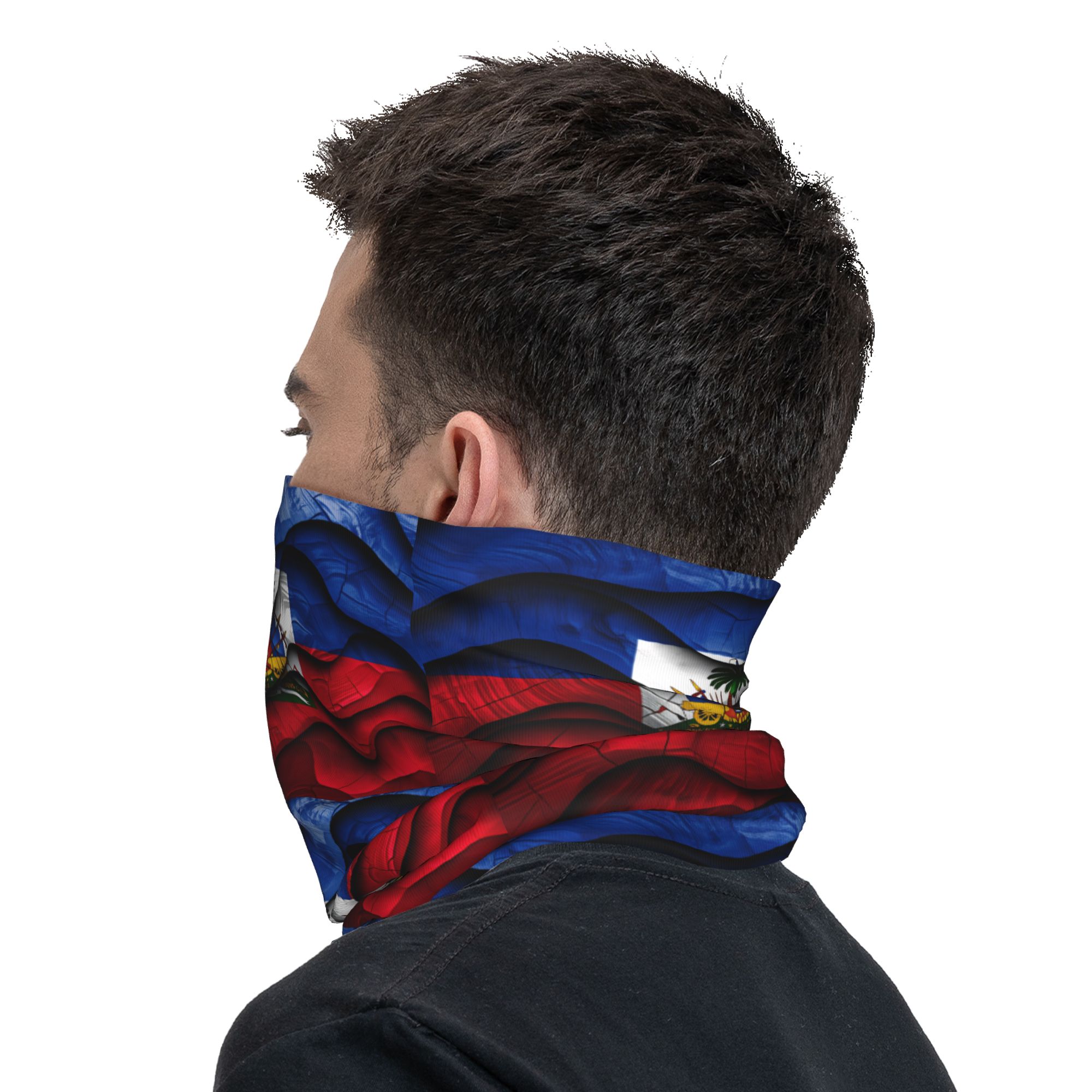 Balaclava com bandeira do Hait - Outdoor Hunting Prints avaliação e preço