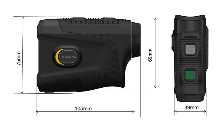 Novo Rangefinder de Golfe IP54 - Outdoor Hunting Logo avaliação e preço