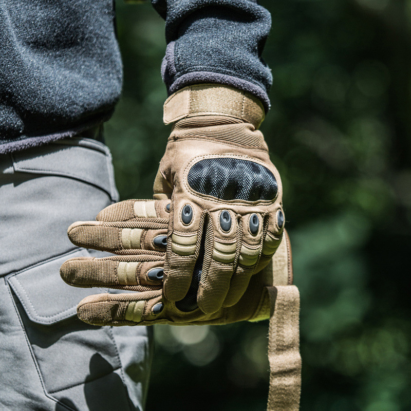 Luvas Táticas de Dedo Inteiro  - Outdoor Hunting Logo avaliação e preço