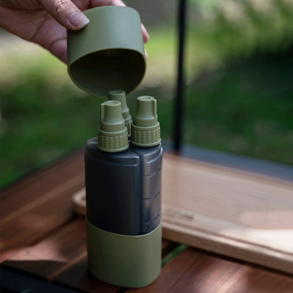 3 em 1 garrafa dispensadora de - Outdoor Hunting Kitchen avaliação e preço