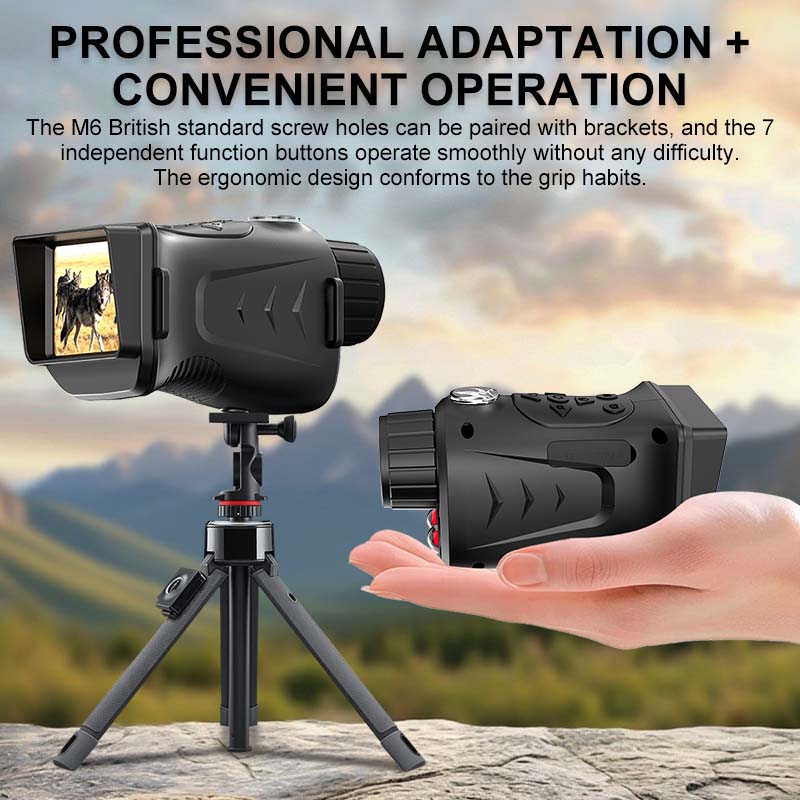Monóculo de Visão Noturna Infr - Outdoor Hunting Videos avaliação e preço