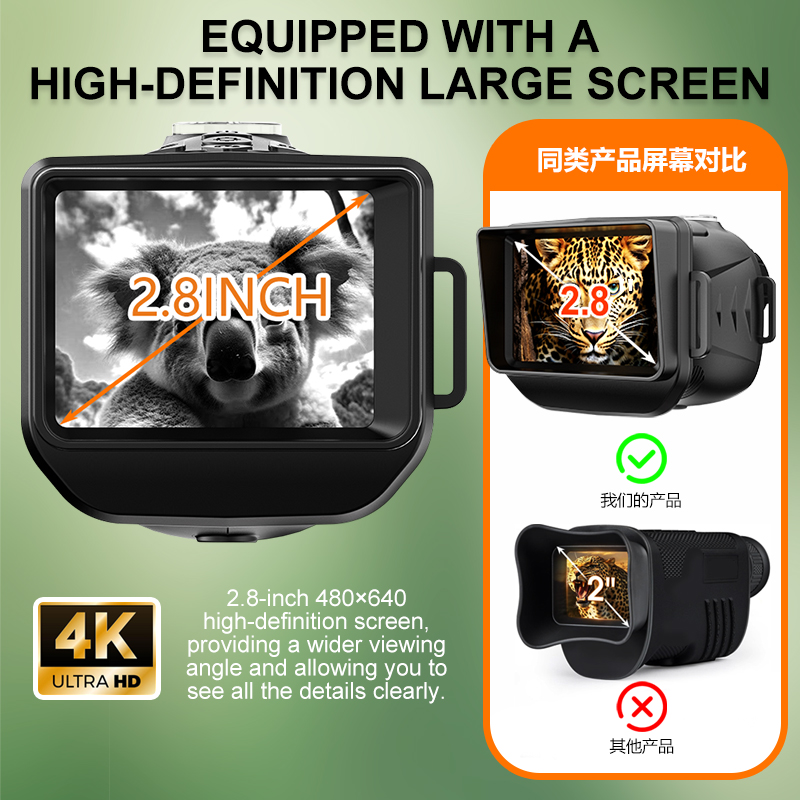 Monóculo de Visão Noturna Infr - Outdoor Hunting Videos avaliação e preço