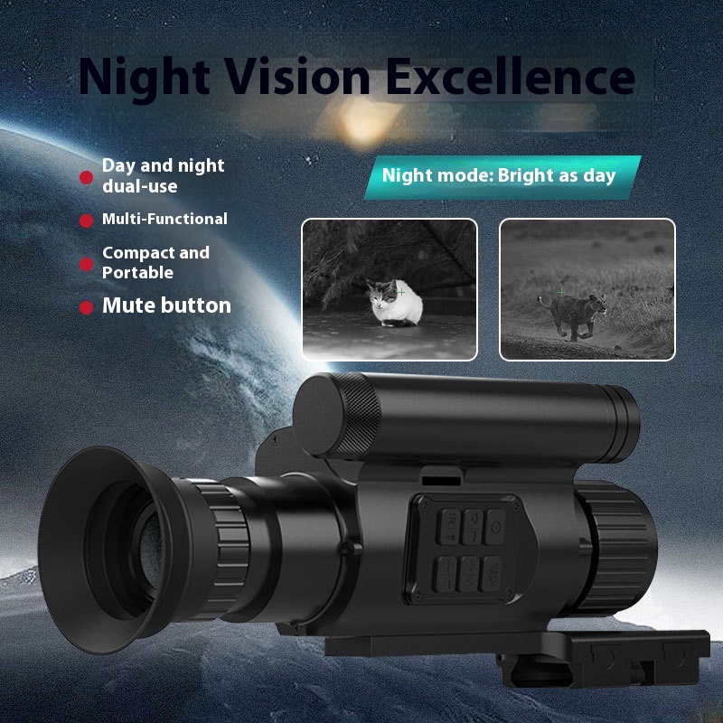 Visão noturna monocular ir caç - Outdoor Hunting Videos avaliação e preço