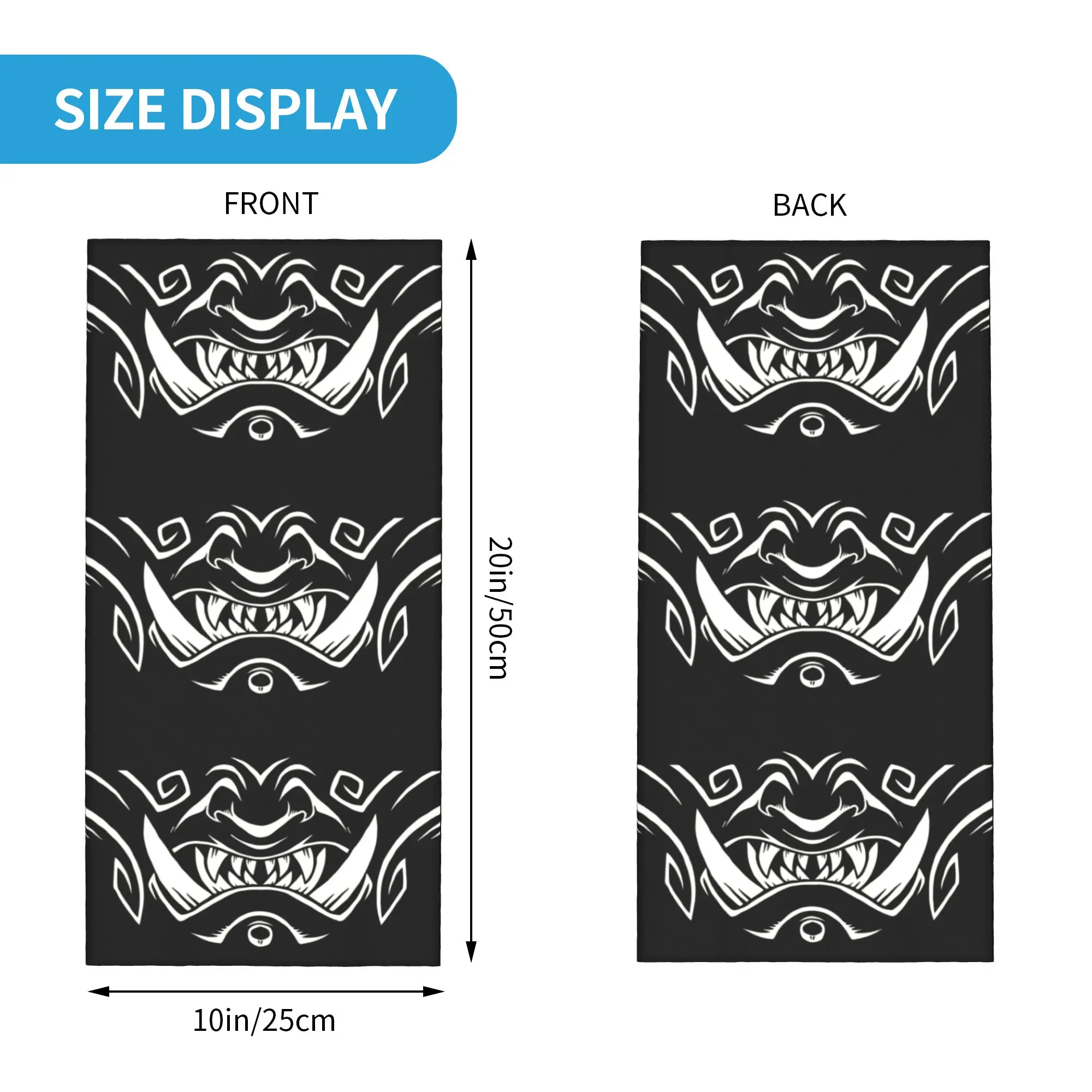 Oni Japan Samurai Demon Winter - Hunting Outdoor Tattoos avaliação e preço