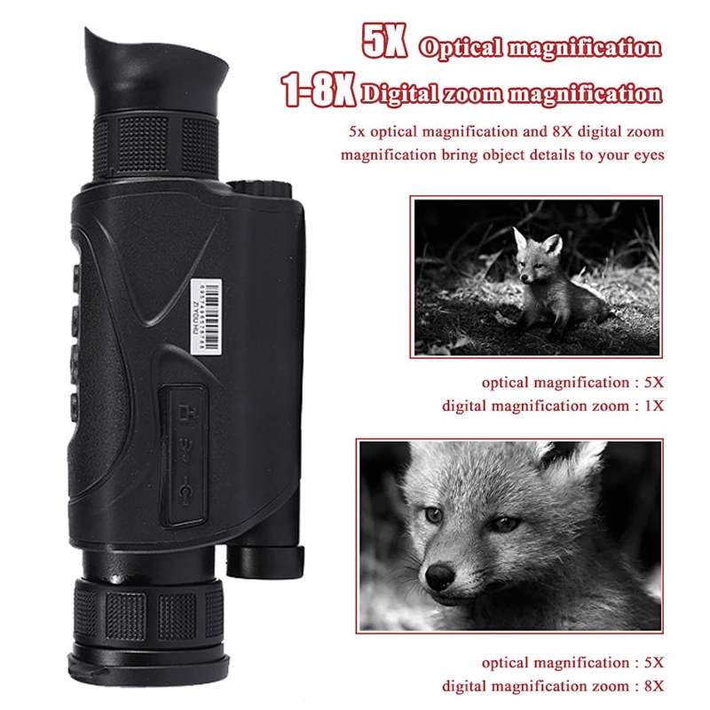 Câmera monocular de visão notu - Outdoor Hunting Videos avaliação e preço