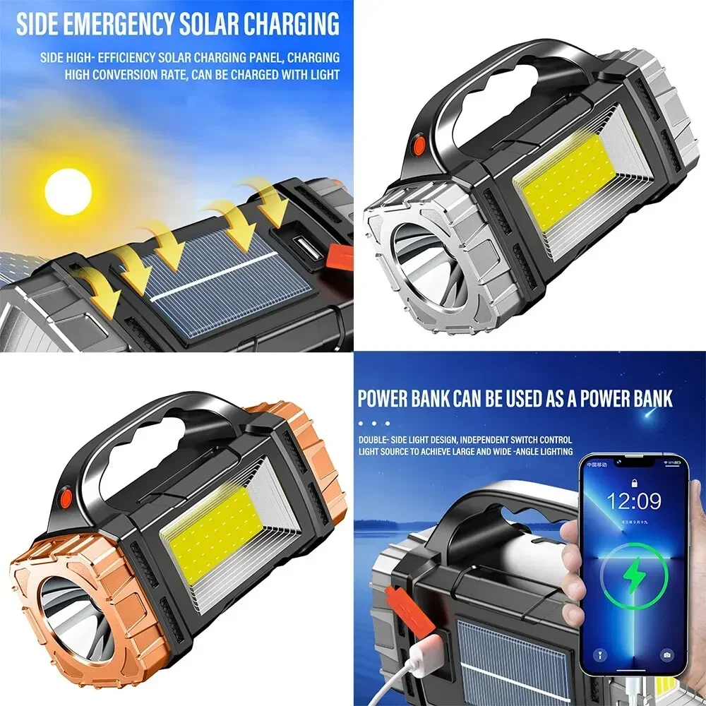 Poderosa lanterna portátil usb - Hunting Fishing Outdoor avaliação e preço