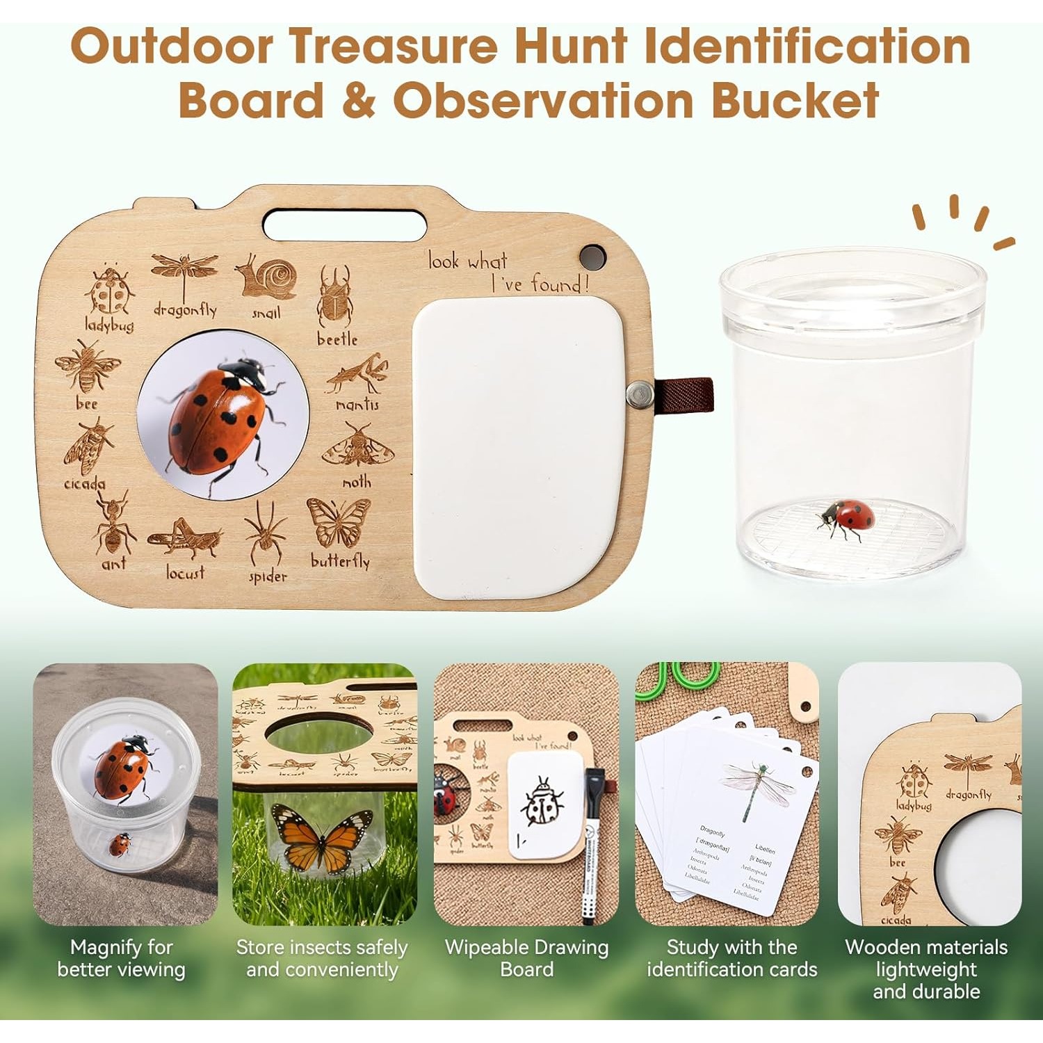 Kit de Captura de Insetos para - Hunting Outdoor Boys avaliação e preço