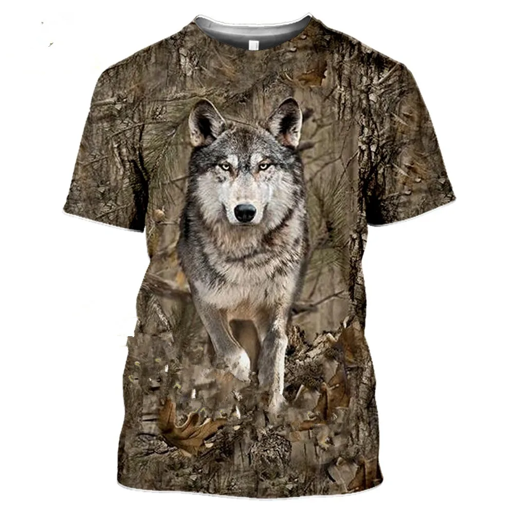 Camiseta masculina de manga cu - Outdoor Hunting Prints avaliação e preço