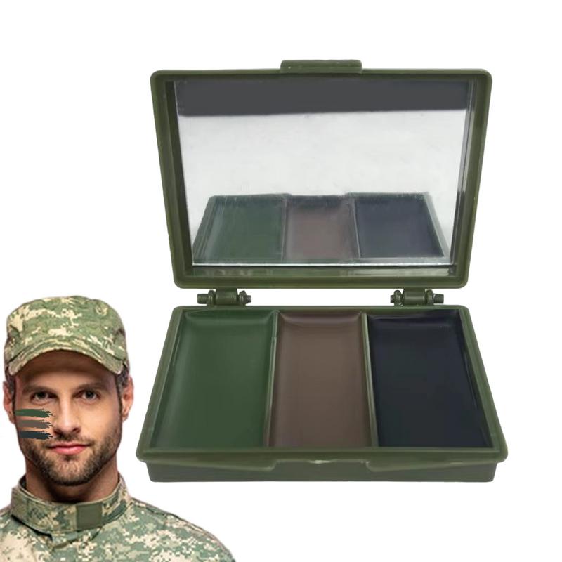 3 cores fãs do exército cs tir - Camo Face Paint avaliação e preço