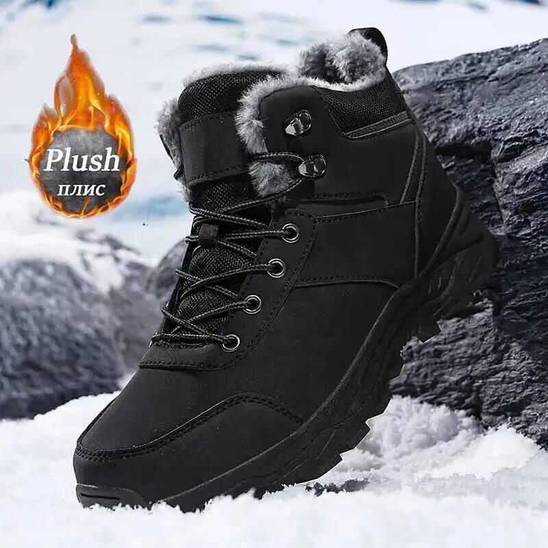 Novas Botas de Neve Masculinas - Outdoor Hunting Tv avaliação e preço