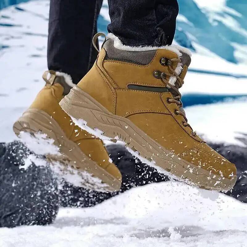 Novas Botas de Neve Masculinas - Outdoor Hunting Tv avaliação e preço