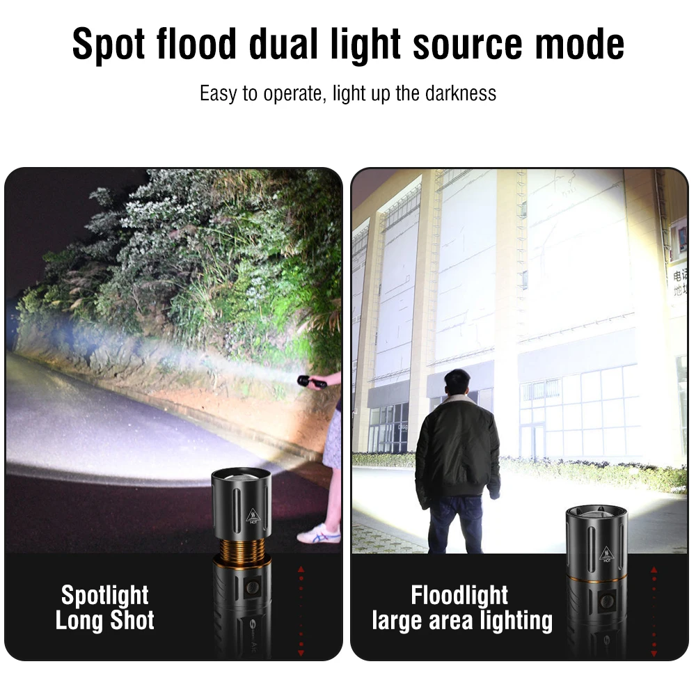 Lanterna LED BORUiT Ultra Bril - Hunting Fishing Outdoor avaliação e preço