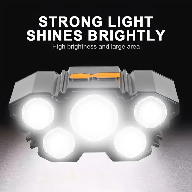 Farol portátil 5led ao ar livr - Hunting Fishing Outdoor avaliação e preço